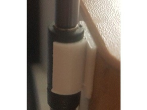 35mm jack extension clip audio electronics cable holder management leg extensions 3d print model - Mito3D