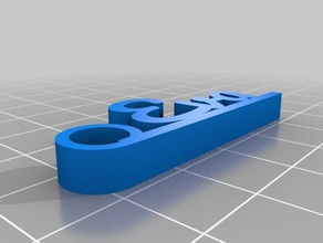 clauer eva accessoires personnalisé 3d print model - Mito3D
