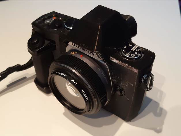 omd em-5 camera protection cover e-m5 m43 olympus om-d 3D print model - Mito3D