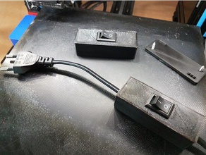 o interruptor de cabo hobby 230v diy eletrônica switcher caso 3d print model - Mito3D