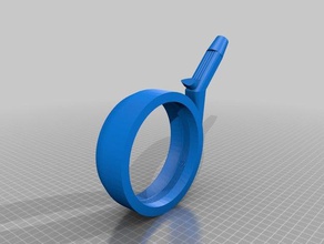 futuristic shower head design 3d printing 3d print model - Mito3D