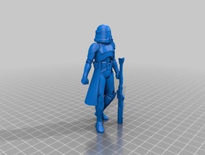 star wars airborne clone trooper toys & games 3d print model - Mito3D