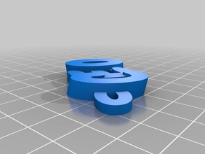 cleo keychains customized 3d print model - Mito3D