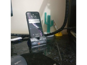 iphone stand holder xr spigen 3d print model - Mito3D