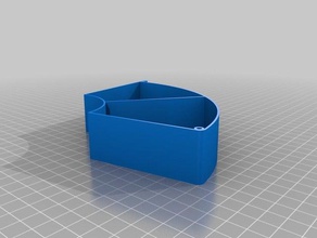 spool drawer - 1 divider tool holders & boxes customized 3d print model - Mito3D