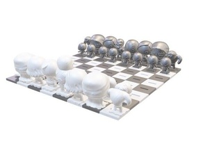 marvel chess board Die 3d-Drucker 3d print model - Mito3D