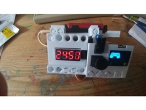 klip&block elektronik kum saati hobi esp8266 3d print model - Mito3D