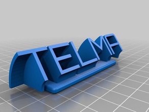 telma office customized 3d print model - Mito3D