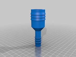 my customized hose adapter configurable outdoor & garden 3d print model - Mito3D