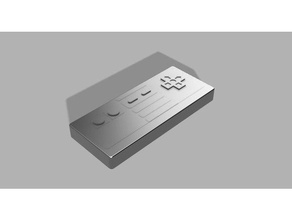 nes-controller video-Spiele 3d print model - Mito3D