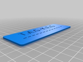 tagkeg işaretler ve logolar özelleştirilmiş 3d print model - Mito3D