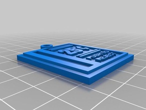arcade Ekle sikke Anahtarlık butonuna basın 3d print model - Mito3D