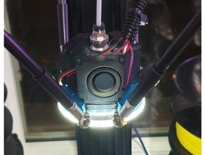 predator conducto del ventilador anillo led Impresora 3d de las piezas anycubic depredador 3d print model - Mito3D
