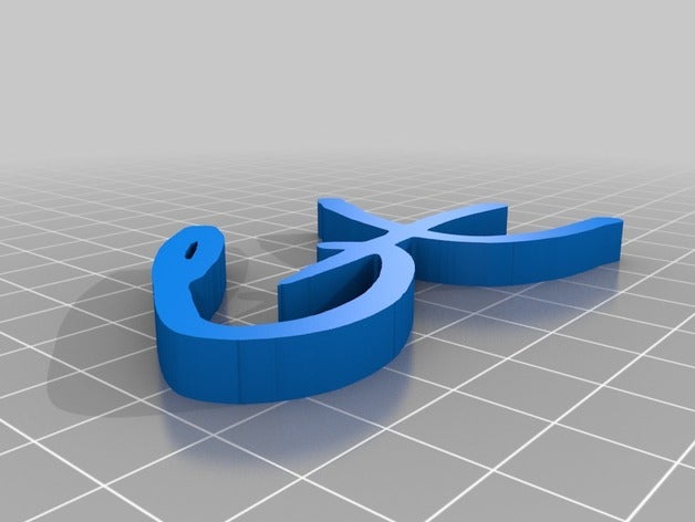 la signature L'impression 3d 3D print model - Mito3D