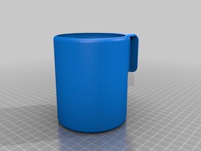becher yular 3d baskı 3d print model - Mito3D