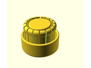 cap springs pièces 3d print model - Mito3D