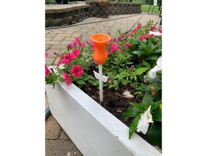 humming bird feeder al aire libre y jardín aves el alimentador colibrí de patio 3d print model - Mito3D
