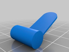 choke handle ryobi Gebläse Teile 3d print model - Mito3D