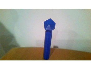 crystal wand 3d printing magic 3d print model - Mito3D