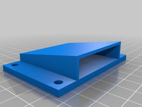 bookmark holder book created freecad made wall mounted 3d print model - Mito3D