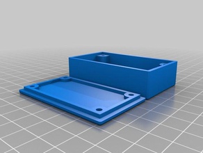 nothtronics customized project box lid screws electronics 3d print model - Mito3D