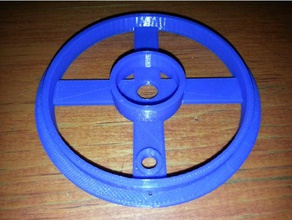 72mm spool holder+bearing 3d printer parts addapter filament holder w bearing 3d print model - Mito3D