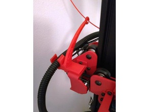 support filament et c ble alfawise u30 u20 3d Drucker Zubehör 3d print model - Mito3D