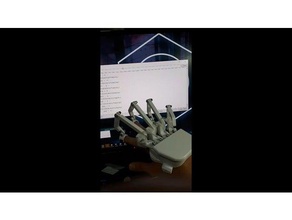 3 hareket sakladı eldiven ver elektronik hava fare arduino yakalama hareketi vr denetleyicisi giyilebilir 3d print model - Mito3D