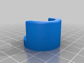 tube holder parametric household 3d print model - Mito3D