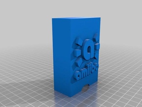 amiibo-Karte, Feld 20 unids 3d-drucken amiibo Karten 3d print model - Mito3D