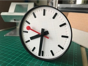 suisse de l'horloge la gare les articles ménagers 3d print model - Mito3D