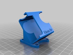 sabotagerc dingo hero3+ mount 3d-drucken 3d print model - Mito3D