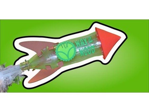 soda bottle rocket lauchner toys & games 3d print model - Mito3D