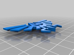 nintendo interruttore di caso w logo della triforza video giochi la leggenda zelda s triforce 3d print model - Mito3D