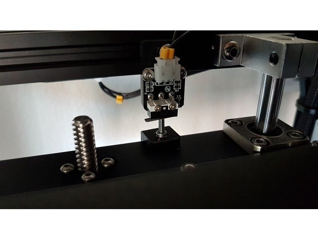 mod creality ender 5 - Feineinstellung der z-Achse Endabschalter 3d Drucker Zubehör creality-upgrades ender5 upgrades upgrade die z-Achsen-Endschalter fährt 3D print model - Mito3D