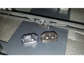 pxmalion corei3 y-axis belt holder 3d printer parts 3d print model - Mito3D