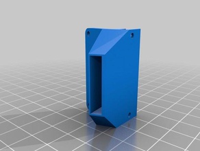 geeetech a30 fan duct stock carraige e3d v6 3d printer parts 3d print model - Mito3D