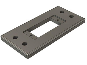 sg90 servo adapter plate - Elektronik 3d print model - Mito3D