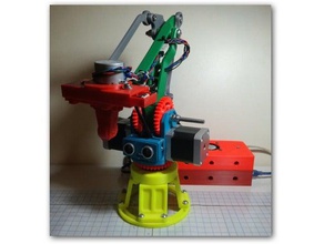 robotarm la robótica arduino brazo de control el controlador mega 2560 las rampas robot 3d print model - Mito3D