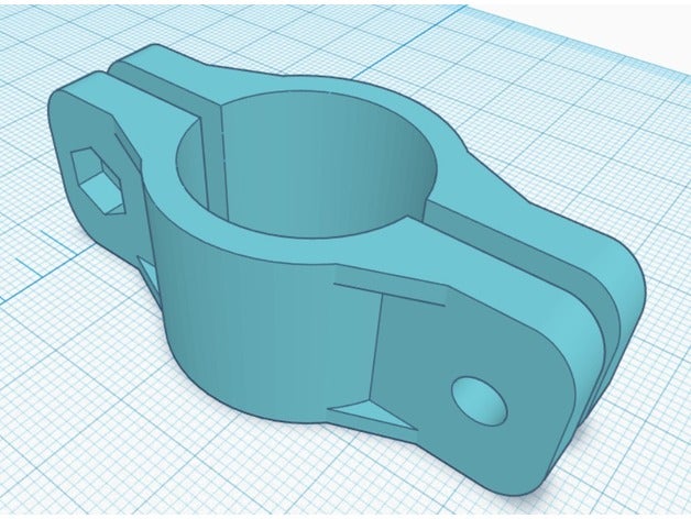 tubería de clip La impresión en 3d 3D print model - Mito3D