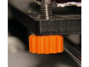 hotbed thumbscrew 3d printer parts anet a8 mods 3d print model - Mito3D