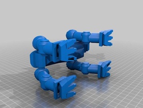Projekt-Konzept-Charakter Modell-Roboter Tier Charakter Konzept Roboter 3d print model - Mito3D