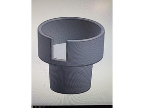 yeti rambler Auto cup holder adapter Container automotive 3d print model - Mito3D