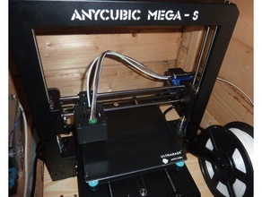 anycubic mega-s horizontal extruder 3d printer accessories i3 mega s support 3d print model - Mito3D
