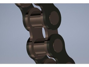 Kettenrad Kette links Teile Maschine mechanisch ist bewegen bewegliche 3d print model - Mito3D