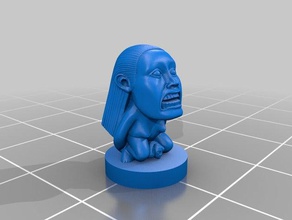 temel idol sahne 3d print model - Mito3D