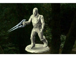fighter - halo energy sword toys & games attacker covenan defender dnd 2 3 4 5 wars humans pathfinder rpg shooter soldier spartan 3d print model - Mito3D