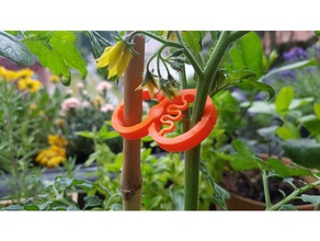 super awesome plant clip outdoor & garden 3d print model - Mito3D
