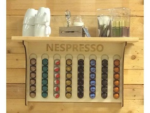nespresso distributor kitchen & dining 3d print model - Mito3D