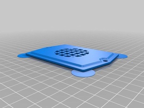 tapa maquina encoladora Impresora 3d accesorios retestador la ventilacion 3d print model - Mito3D